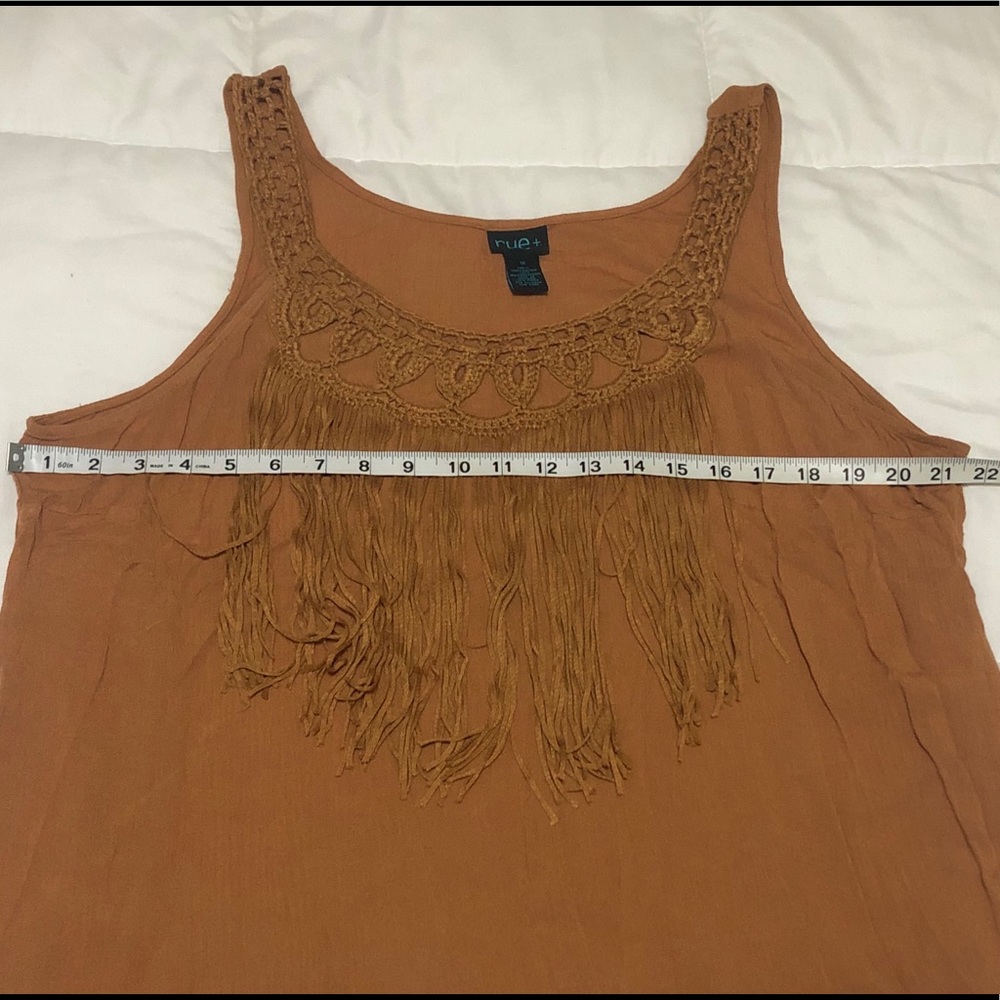 Fringe Tank Top - Picture 3 of 3
